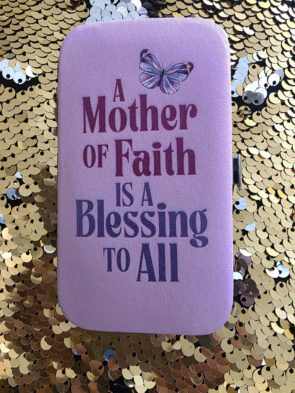 A Mother of Faith' Inspirational Travel Nail Kit